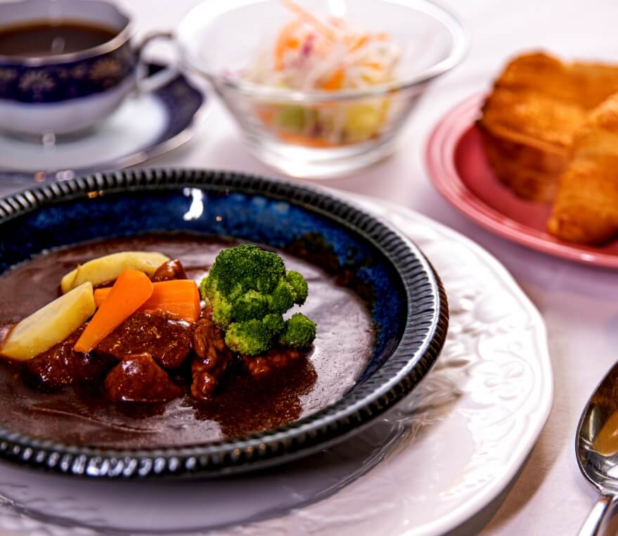 天迦久珈琲の食へのこだわり